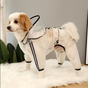 Medium Dog Waterproof Raincoat, Jacket